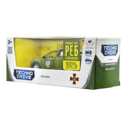 Автомодель серії "Шеврони Героїв" &ndash; TOYOTA RAV4 &ndash; "БУРЕВІЙ"