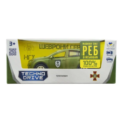 Автомодель серії "Шеврони Героїв" &ndash; TOYOTA RAV4 &ndash; "БУРЕВІЙ"