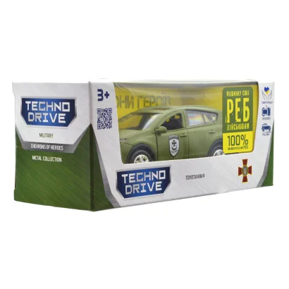 Автомодель серії "Шеврони Героїв" &ndash; TOYOTA RAV4 &ndash; "БУРЕВІЙ"