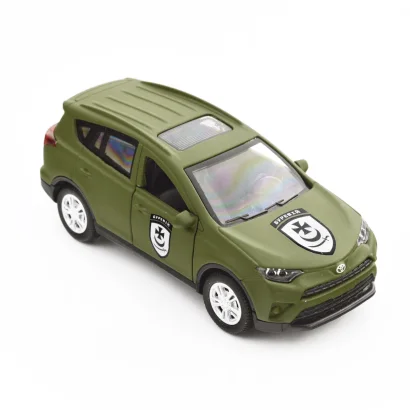 Автомодель серії "Шеврони Героїв" &ndash; TOYOTA RAV4 &ndash; "БУРЕВІЙ"