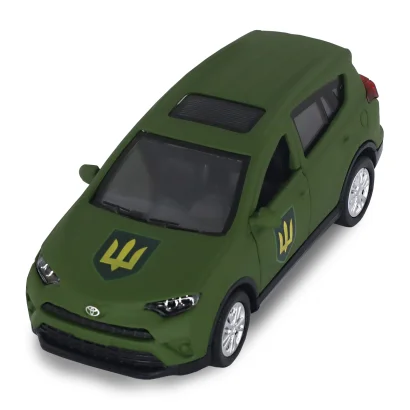 Автомодель серії &quot;Шеврони Героїв&quot; – TOYOTA RAV4 – &quot;СУХОПУТНІ ВІЙСЬКА ЗСУ&quot;
