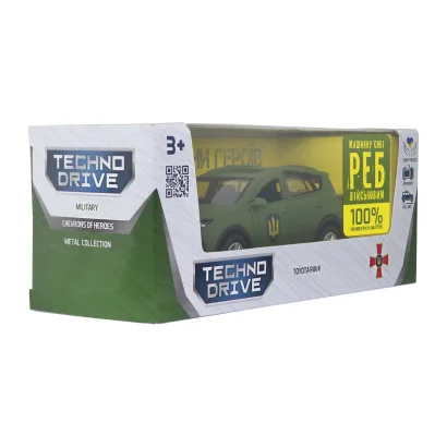 Автомодель серії &quot;Шеврони Героїв&quot; – TOYOTA RAV4 – &quot;СУХОПУТНІ ВІЙСЬКА ЗСУ&quot;