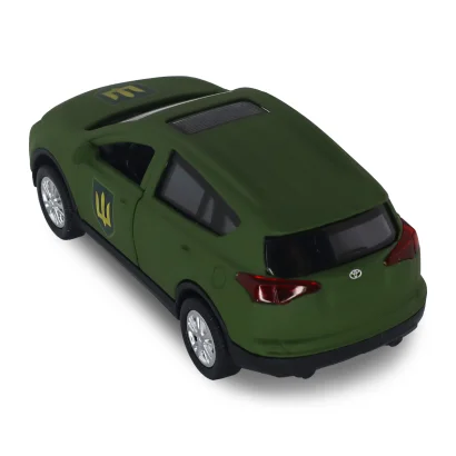 Автомодель серії &quot;Шеврони Героїв&quot; – TOYOTA RAV4 – &quot;СУХОПУТНІ ВІЙСЬКА ЗСУ&quot;