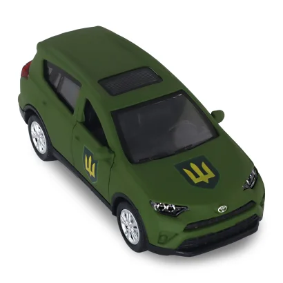 Автомодель серії &quot;Шеврони Героїв&quot; – TOYOTA RAV4 – &quot;СУХОПУТНІ ВІЙСЬКА ЗСУ&quot;