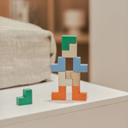 Конструктор-балансир-головоломка "Склади куб"