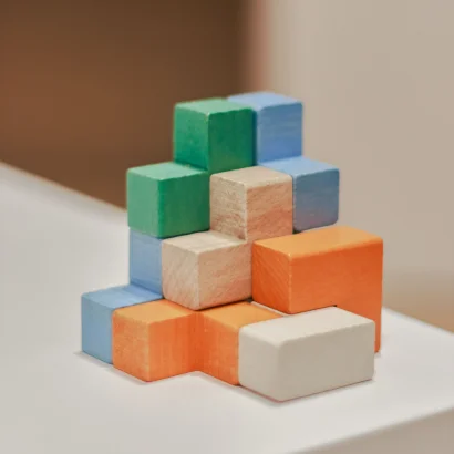 Конструктор-балансир-головоломка "Склади куб"