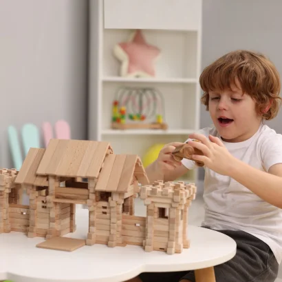 Конструктор дерев'яний В&rsquo;їзна брама 296 дет.