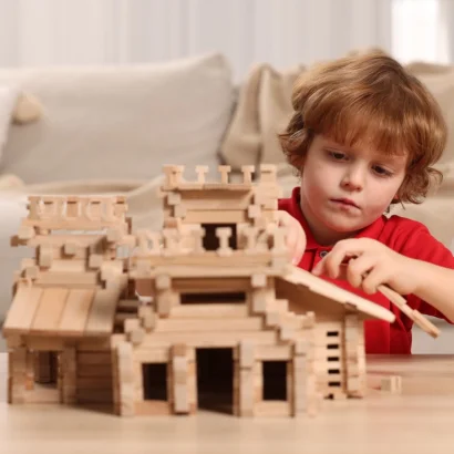 Конструктор дерев'яний Замок 294 деталей