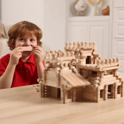 Конструктор дерев'яний Замок 294 деталей