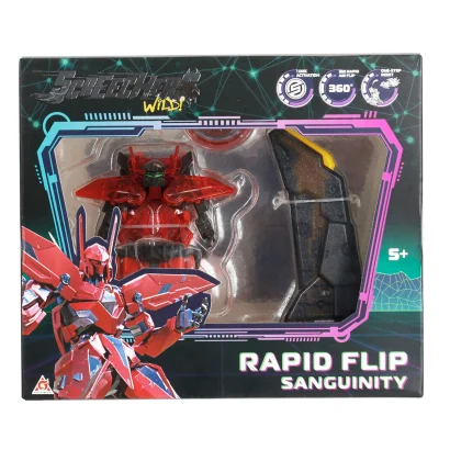 Ігровий набір SCREECHERS WILD! S5 L0.5 V2 - СЕНГВІНІТІ (запускач, машинка-трансформер)