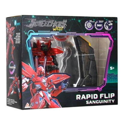 Ігровий набір SCREECHERS WILD! S5 L0.5 V2 - СЕНГВІНІТІ (запускач, машинка-трансформер)