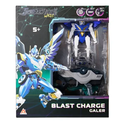 Ігровий набір SCREECHERS WILD! S5 L1 V2 - ГАЛЕР (запускач-бластер, машинка-трансформер)