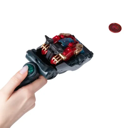 Ігровий набір SCREECHERS WILD! S5 L1 V2 - ХЕЛШТОРМ (запускач-бластер, машинка-трансформер)