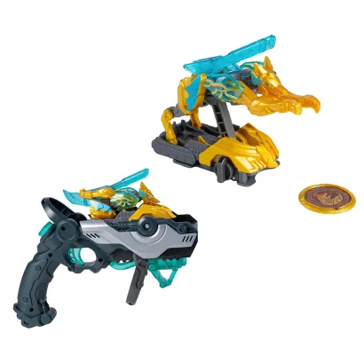 Ігровий набір SCREECHERS WILD! S5 L1 V2 - СОЛЕНТ (запускач-бластер, машинка-трансформер)