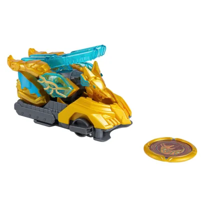 Ігровий набір SCREECHERS WILD! S5 L1 V2 - СОЛЕНТ (запускач-бластер, машинка-трансформер)