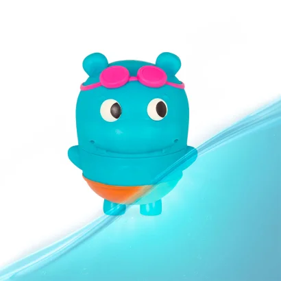 Іграшка для ванни - БЕГЕМОТИК ПЛЮХ