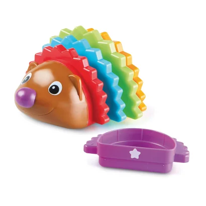 Навчальний ігровий набір LEARNING RESOURCES Spike The Fine Motor Hedgehog&trade; - БАРВИСТИЙ ЇЖАЧОК