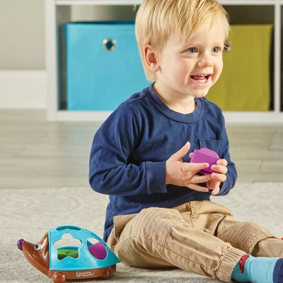 Навчальний ігровий набір LEARNING RESOURCES Spike The Fine Motor Hedgehog&trade; - POP-IT СОРТЕР ЇЖАЧОК