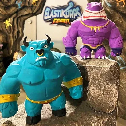 Стретч-іграшка ELASTIKORPS серії &laquo;Maxy Fighter&raquo; &ndash; БИК ТАУРУР