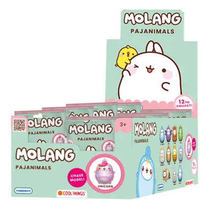 Фігурка-сюрприз COOL THINGS серії "Molang" - МИЛІ ПІЖАМКИ