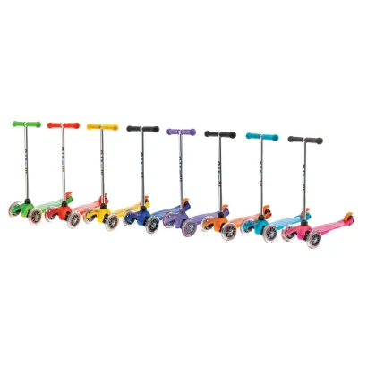 Самокат MICRO серії &quot;Mini Classic&quot; - ЗЕЛЕНИЙ (до 50 kg, триколісний)