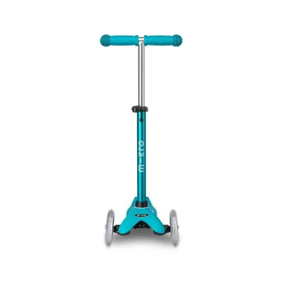 Самокат MICRO серії &quot;Mini Deluxe&quot; – АКВА (до 50  кг (kg), триколісний)