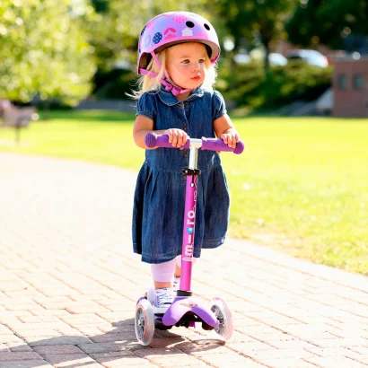 Самокат MICRO серії &quot;Mini Deluxe&quot; - ФІОЛЕТОВИЙ (до 50 kg, триколісний)