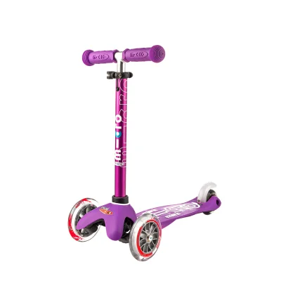 Самокат MICRO серії &quot;Mini Deluxe&quot; - ФІОЛЕТОВИЙ (до 50 kg, триколісний)