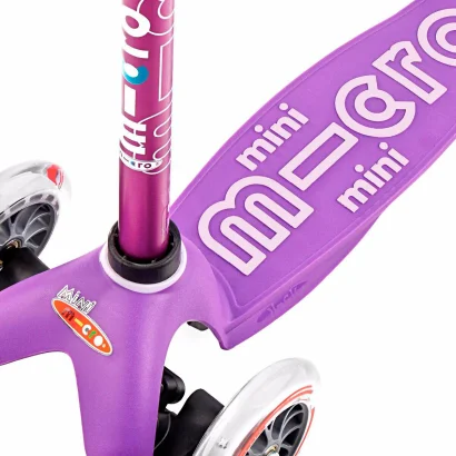 Самокат MICRO серії &quot;Mini Deluxe&quot; - ФІОЛЕТОВИЙ (до 50 kg, триколісний)