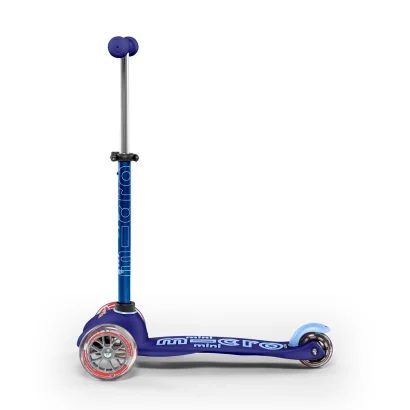 Самокат MICRO серії "Mini Deluxe" - СИНІЙ (до 50 kg, триколісний)