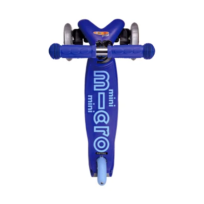 Самокат MICRO серії "Mini Deluxe" - СИНІЙ (до 50 kg, триколісний)