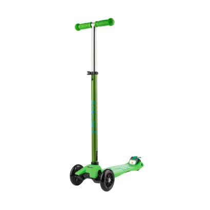 Самокат MICRO серії &quot;Maxi Deluxe&quot; - ЗЕЛЕНИЙ (до 50 kg, триколісний)