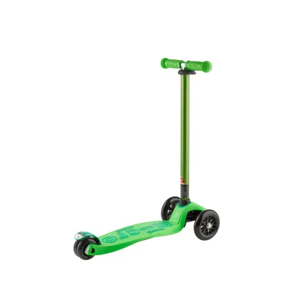 Самокат MICRO серії &quot;Maxi Deluxe&quot; - ЗЕЛЕНИЙ (до 50 kg, триколісний)