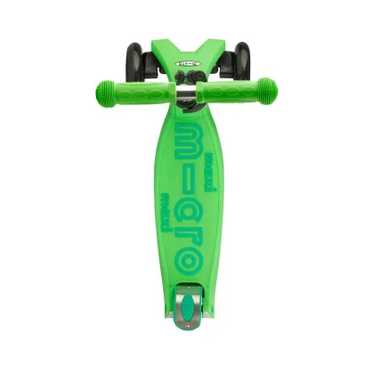 Самокат MICRO серії &quot;Maxi Deluxe&quot; - ЗЕЛЕНИЙ (до 50 kg, триколісний)