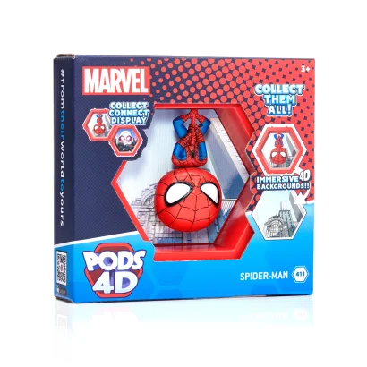 Колекційна фігурка WOW! PODS 4D серії &quot;Марвел&quot; - ЛЮДИНА-ПАВУК (10 cm)