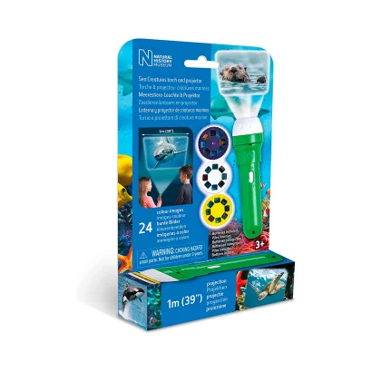 Ліхтарик-проектор BRAINSTORM – ЖИТЕЛІ МОРІВ (3 диски, 24 зображення)