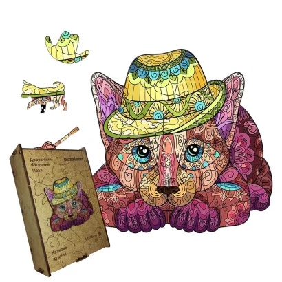 Пазл дерев'яний Казкове Цуценя, А5, Картонна коробка