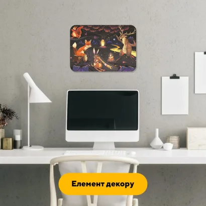 Пазл дерев'яний Лісова Казка, А5, Картонна коробка