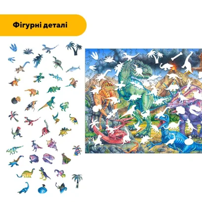 Пазл дерев'яний Нова Ера, А5, Картонна коробка