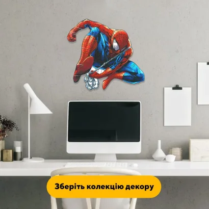 Пазл дерев'яний Спайді, А5, Картонна коробка