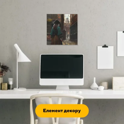 Пазл дерев'яний Вікторіанська Епоха, А5, Картонна коробка