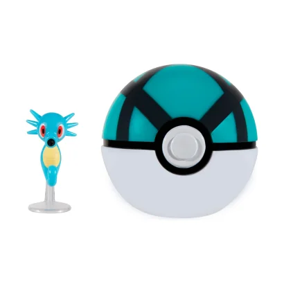 Ігровий набір POKEMON W16 - ХОРСІ В ПОКЕБОЛІ (ігрова фігурка, покебол)