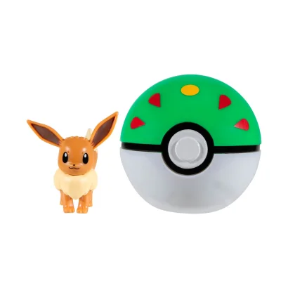 Ігровий набір POKEMON W16 - ІВІ У ПОКЕБОЛІ (ігрова фігурка, покебол)