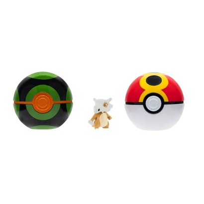 Ігровий набір POKEMON W15 - ПОЯС З ПОКЕБОЛАМИ КУБОН (пояс, 2 покеболи, ігрова фігурка)