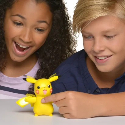 Інтерактивна іграшка POKEMON - МІЙ ДРУГ ПІКАЧУ (світло, звук, 11 cm)
