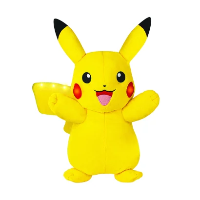 Інтерактивна м'яка іграшка POKEMON - ПІКАЧУ (світло, звук, 25 cm)