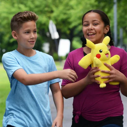 Інтерактивна м'яка іграшка POKEMON - ПІКАЧУ (світло, звук, 25 cm)