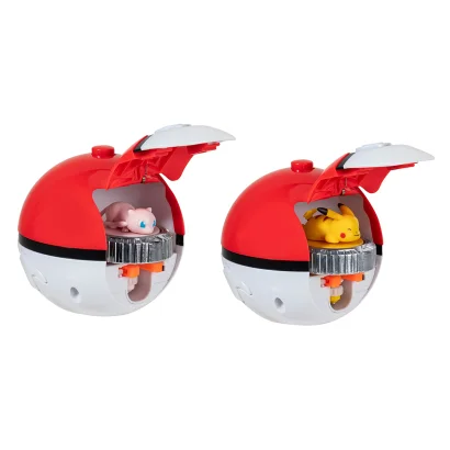 Ігровий набір POKEMON - ПОДВІЙНИЙ БАТЛ ПІКАЧУ ТА М'Ю (2 спінера, 2 покебола, арена)