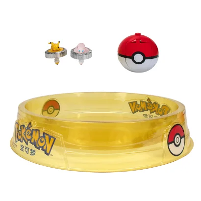 Ігровий набір POKEMON - ПОДВІЙНИЙ БАТЛ ПІКАЧУ ТА М'Ю (2 спінера, 2 покебола, арена)