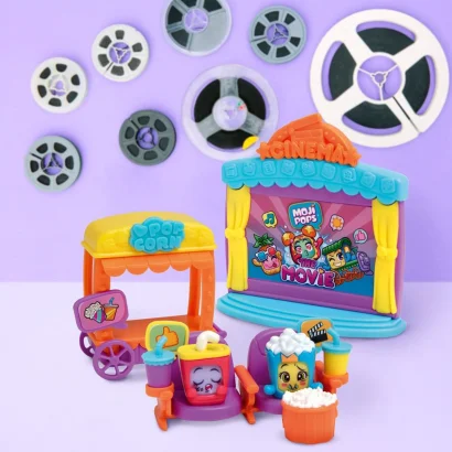 Ігровий набір MOJI POPS серії «Box I Like» – КІНОТЕАТР (2 фігурки, аксесуари)
